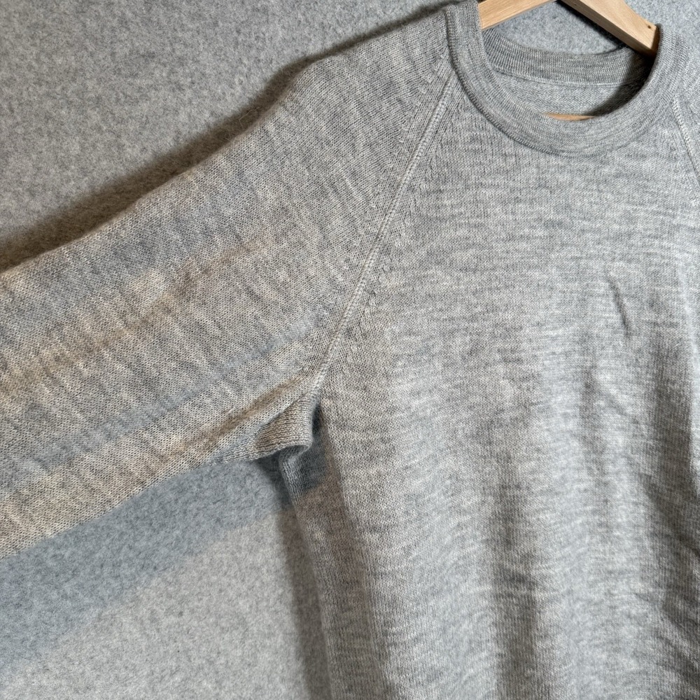 PAKA The Original Crew Sweater Unisex Sz S Gray Royal Alpaca 65% - Picture 3 of 8